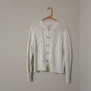 J Crew Women’s Cable Knit Cardigan